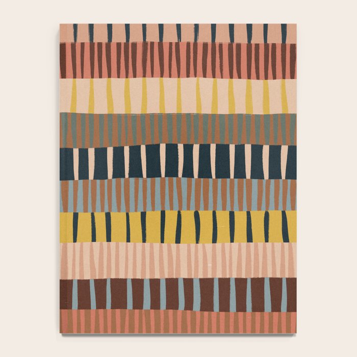 Mix of Stripes #2 Notebook Gallery Image 4