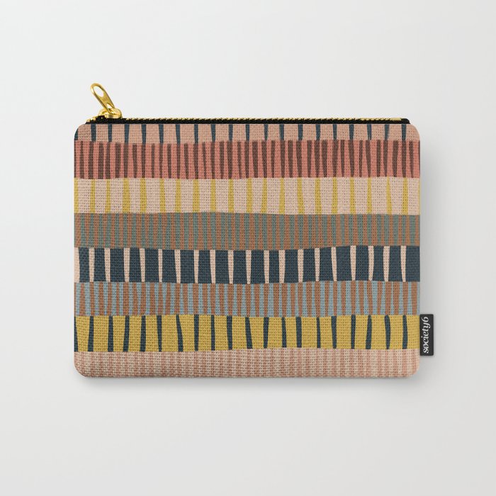 Mix of Stripes #2 Carry All Pouch Gallery Image 1