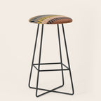 Mix of Stripes #2 Stool Gallery Image 1
