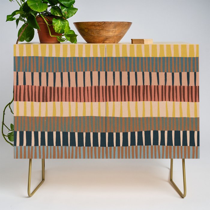 Mix of Stripes #2 Credenza Gallery Image 1