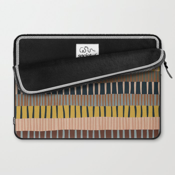 Mix of Stripes #2 Laptop Sleeve Gallery Image 2