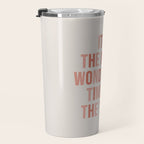 The Most Wonderful Time Of The Year Warm Pink Travel Mug Gallery Image 3
