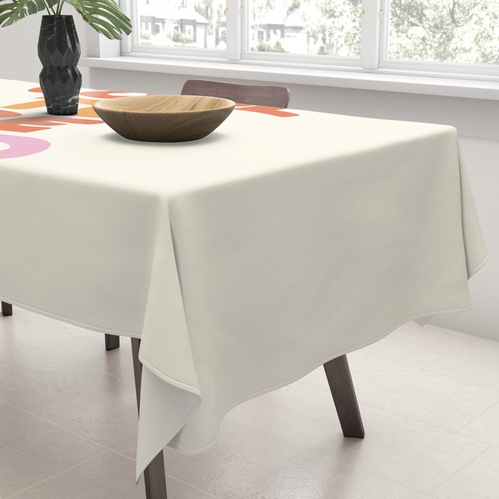 Cool to Be Kind Tablecloth Gallery Image 3