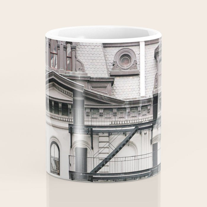 Tribeca Fire Escapes - New York City Photography Coffee Mug Gallery Image 4
