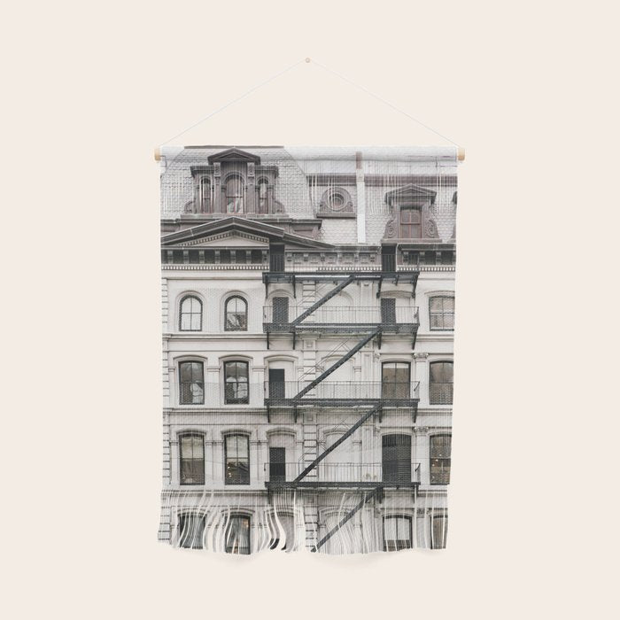 Tribeca Fire Escapes - New York City Photography Wall Hanging Gallery Image 1