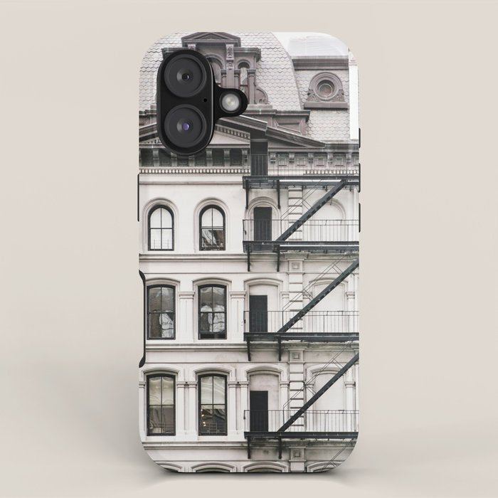 Tribeca Fire Escapes - New York City Photography iPhone Case Gallery Image 1