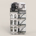 Tribeca Fire Escapes - New York City Photography iPhone Case Gallery Image 1