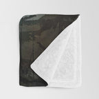 Pine Trees Throw Blanket Gallery Image 3