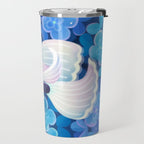 White tuxedo guppy Travel Mug Gallery Image 2