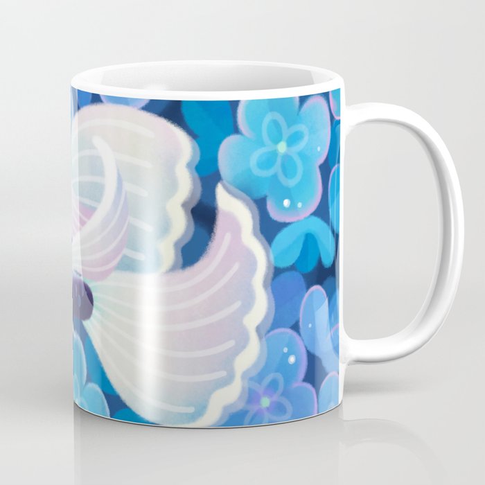 White tuxedo guppy Coffee Mug Gallery Image 1