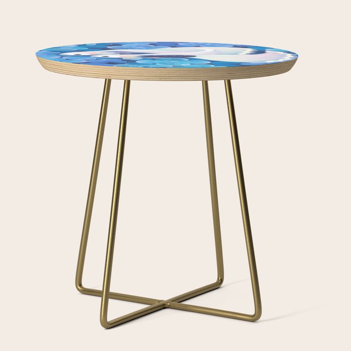 White tuxedo guppy Side Table Gallery Image 1