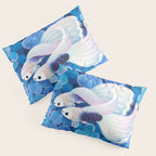 White tuxedo guppy Pillow Sham Gallery Image 3
