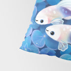 White tuxedo guppy Pillow Sham Gallery Image 4