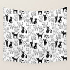 Cats Wall Tapestry Gallery Image 4