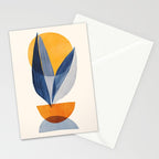 Sunshine Stack / Mid Century Abstract Illustration Stationery Card Gallery Image 2