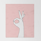 OK  OK  OK Throw Blanket Gallery Image 2