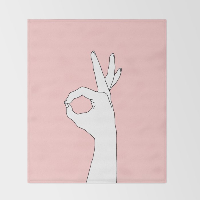 OK  OK  OK Throw Blanket Gallery Image 2