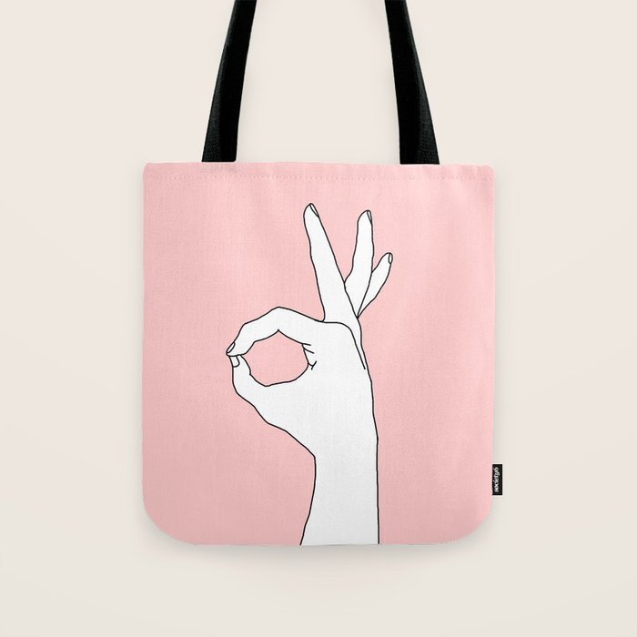 OK  OK  OK Tote Bag Gallery Image 1