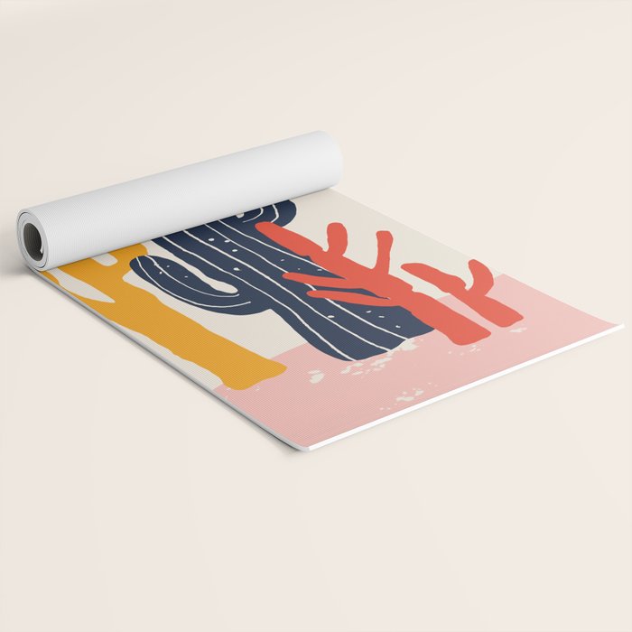 desert plant Yoga Mat Gallery Image 2