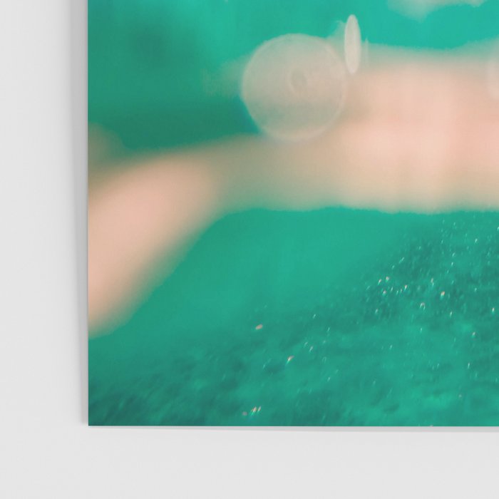 Tropical Summer Ocean, Pink Flamingo Pool Float Poster Gallery Image 3