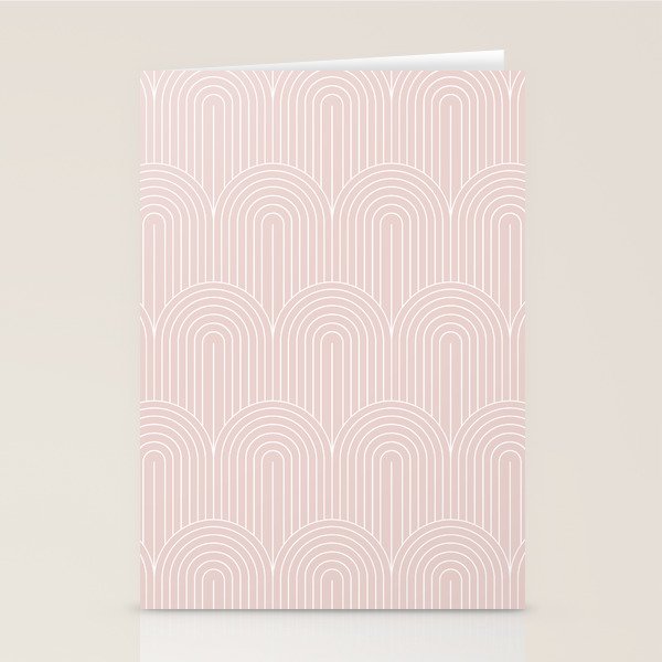 Art Deco Arch Pattern XXXI Stationery Card Gallery Image 2