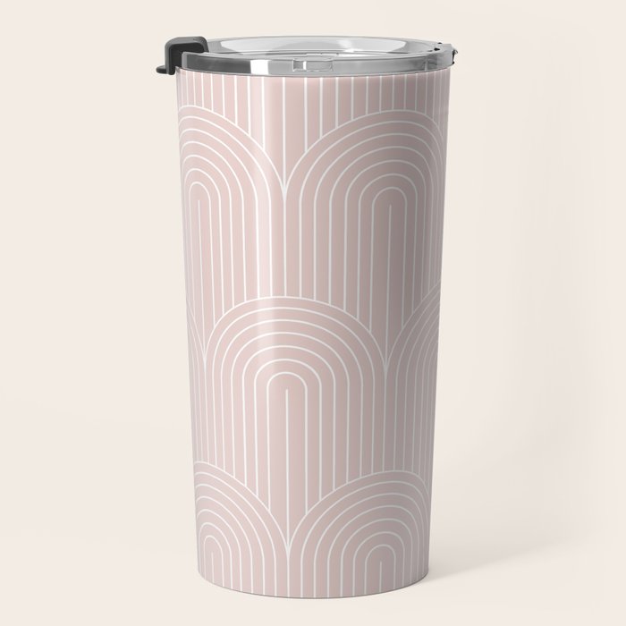 Art Deco Arch Pattern XXXI Travel Mug Gallery Image 3