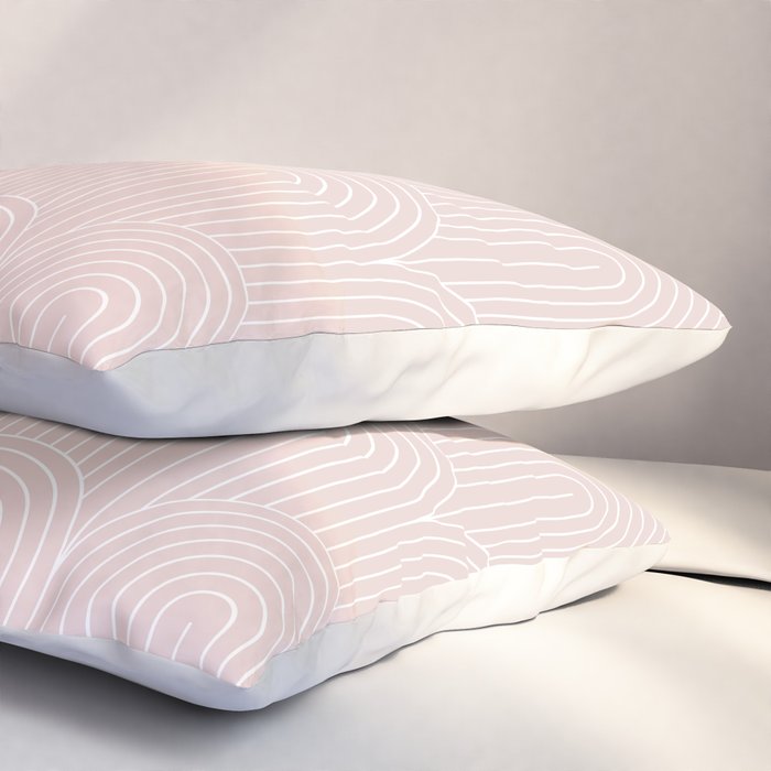 Art Deco Arch Pattern XXXI Pillow Sham Gallery Image 3
