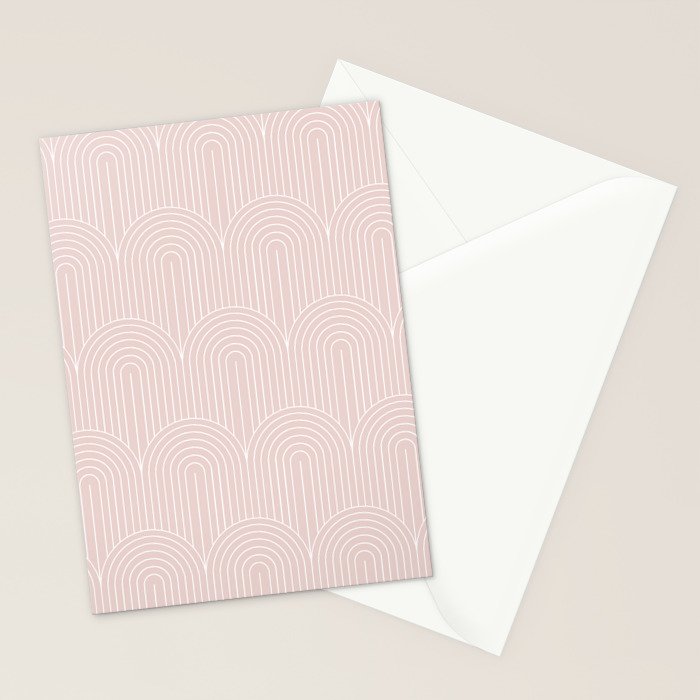 Art Deco Arch Pattern XXXI Stationery Card Gallery Image 2
