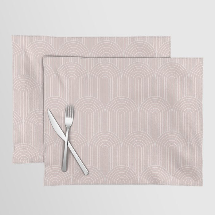 Art Deco Arch Pattern XXXI Placemat Gallery Image 1