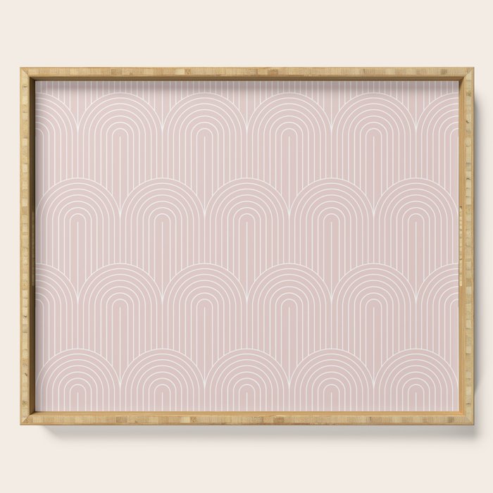 Art Deco Arch Pattern XXXI Serving Tray Gallery Image 1