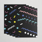 Memphis Pattern 19 - Party / 80s Retro Wrapping Paper Gallery Image 3