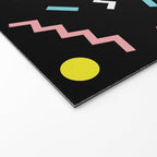 Memphis Pattern 19 - Party / 80s Retro Welcome Mat Gallery Image 2