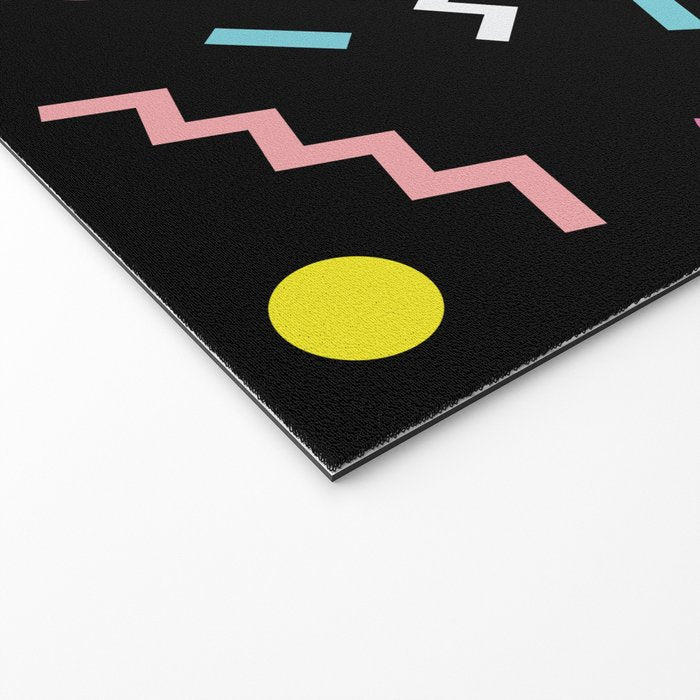 Memphis Pattern 19 - Party / 80s Retro Welcome Mat Gallery Image 2