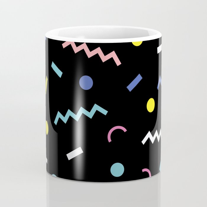 Memphis Pattern 19 - Party / 80s Retro Coffee Mug Gallery Image 4