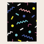 Memphis Pattern 19 - Party / 80s Retro Poster Gallery Image 4