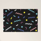 Memphis Pattern 19 - Party / 80s Retro Welcome Mat Gallery Image 1