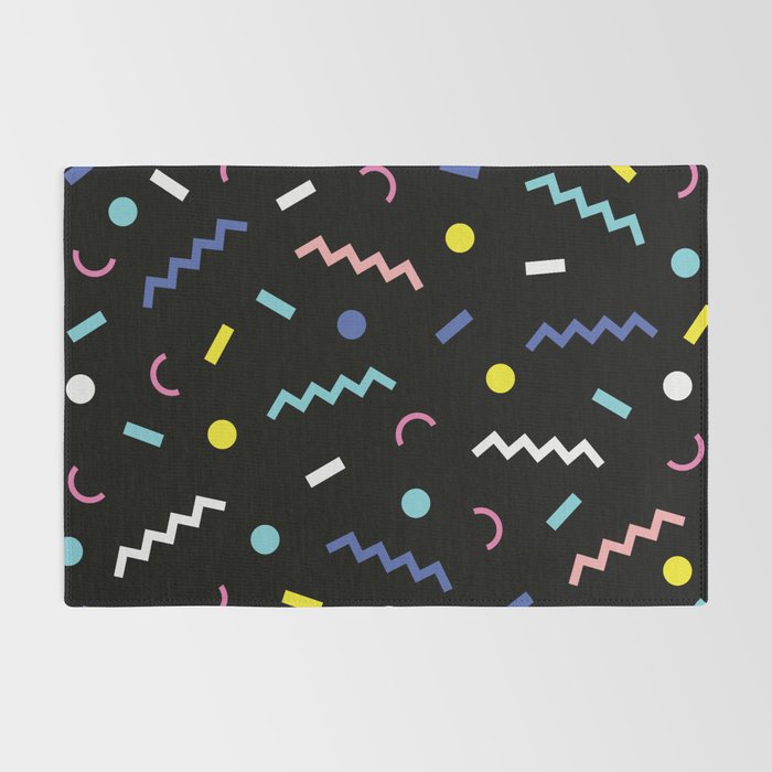 Memphis Pattern 19 - Party / 80s Retro Rug Gallery Image 2