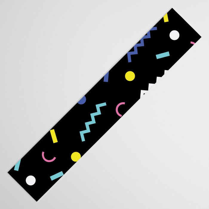Memphis Pattern 19 - Party / 80s Retro Table Runner Gallery Image 3