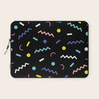 Memphis Pattern 19 - Party / 80s Retro Laptop Sleeve Gallery Image 1