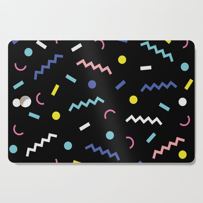 Memphis Pattern 19 - Party / 80s Retro Cutting Board Gallery Image 1