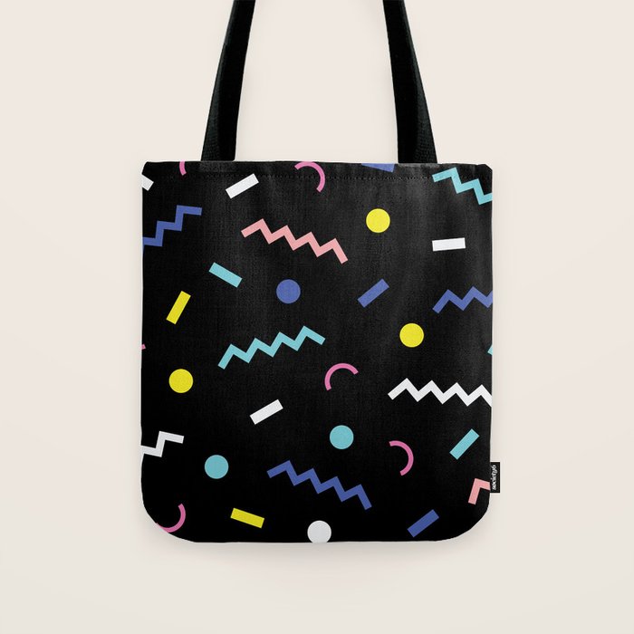 Memphis Pattern 19 - Party / 80s Retro Tote Bag Gallery Image 1