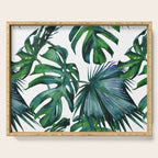 Tropical Palm Leaves Classic II Serving Tray Gallery Image 1
