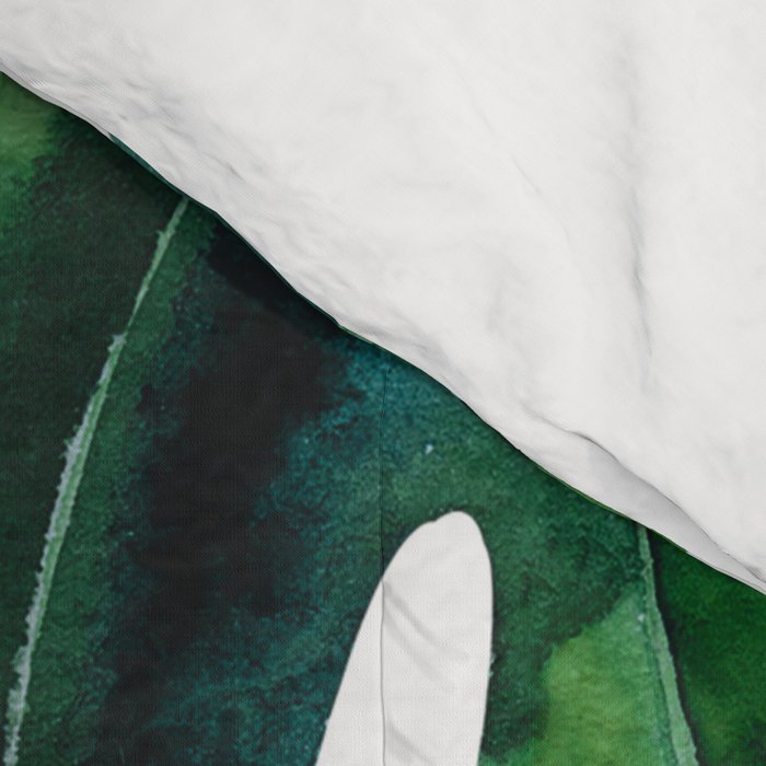 Tropical Palm Leaves Classic II Comforter Gallery Image 4