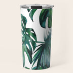 Tropical Palm Leaves Classic II Travel Mug Gallery Image 1