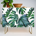 Tropical Palm Leaves Classic II Credenza Gallery Image 1
