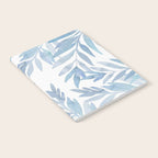 Muted Blue Palm Leaves Notebook Gallery Image 2