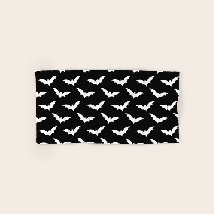 Beautiful Halloween Pattern Design Bath Towel Gallery Image 1