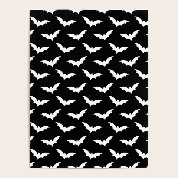 Beautiful Halloween Pattern Design Poster Gallery Image 1
