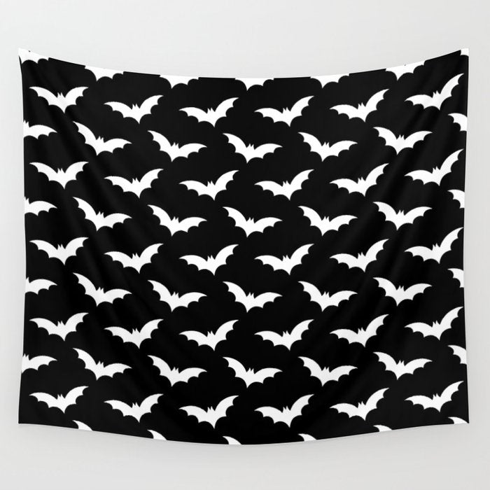 Beautiful Halloween Pattern Design Wall Tapestry Gallery Image 1