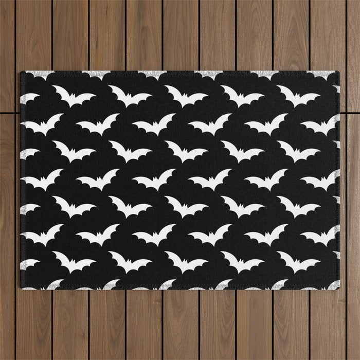 Beautiful Halloween Pattern Design Outdoor Rug Gallery Image 1